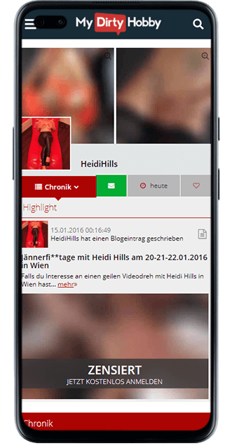 Heidi Hills bei MyDirtyHobby